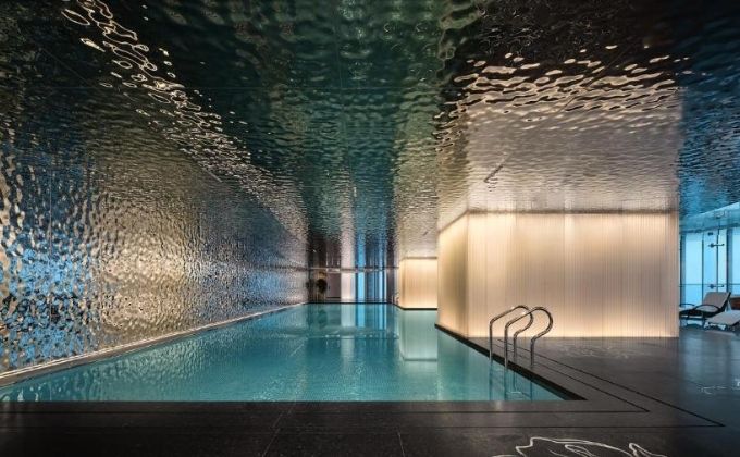 Shanghai J Hotel Swimming Pool Ceiling