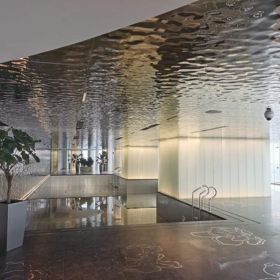 Shanghai J Hotel Swimming Pool Ceiling
