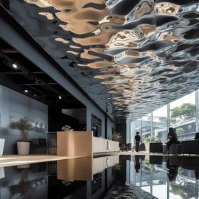 Shanghai SIPG Banquet Hall Ceiling