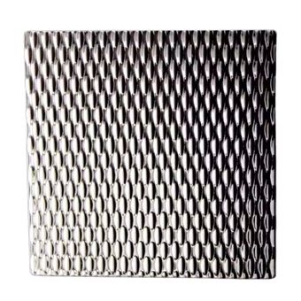 Small Raindrops Textured Diamond Stainless Steel Sheet