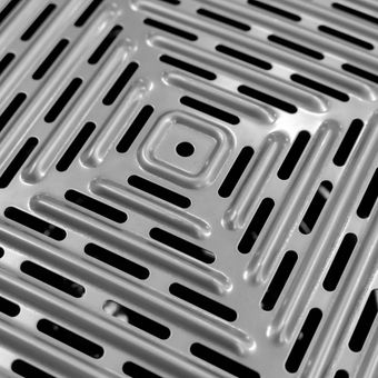 Stainless Steel 316 Laser Cutting Perforated Plate (1)