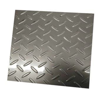 Teardrop Patterned Stainless Steel Sheets