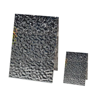 Thin Hammered Stainless Steel Sheet