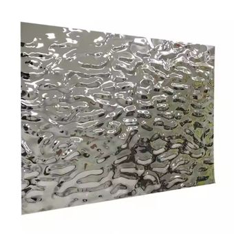 Water Hammered Ripple Stainless Steel Sheet