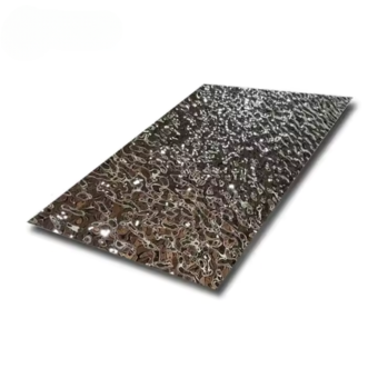 Water Ripple Hammered Stainless Steel Sheet