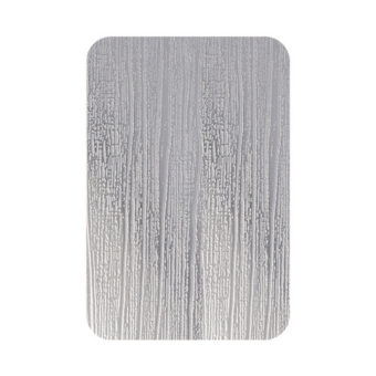 Wooden Grain Etched Stainless Steel Sheet