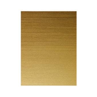 Hailrine Brushed Champagne Stainless Steel Sheet